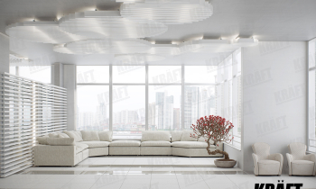 Design ceiling from KRAFT Cube rail