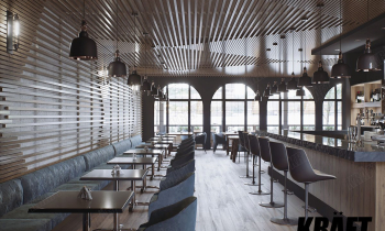 Ideas for the design of linear strip ceiling - vary the length, width, height