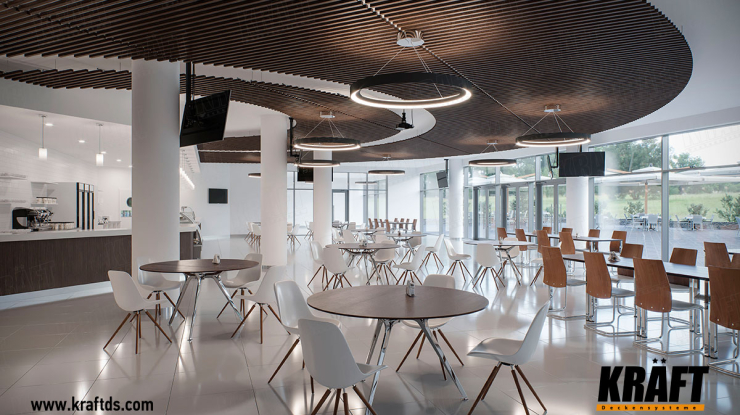 Cubic rail concentric circles on the ceiling? Nothing complicated! (+4 photo)