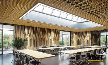 New Article: Non-Standard Solutions with Pyramidal Open Cell Ceiling and Cube-Shaped Rails