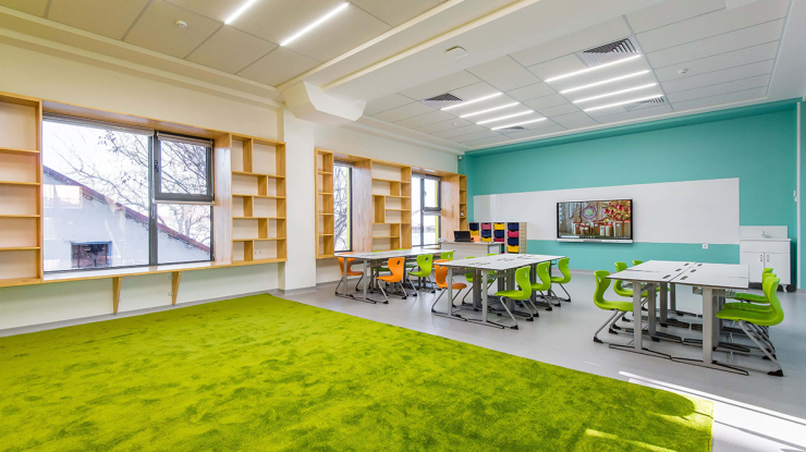 KRAFT Led — unique lighting integrated into suspended ceilings