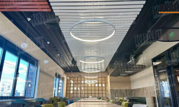 KRAFT in Restaurant Interiors: When the Ceiling Works for the Space
