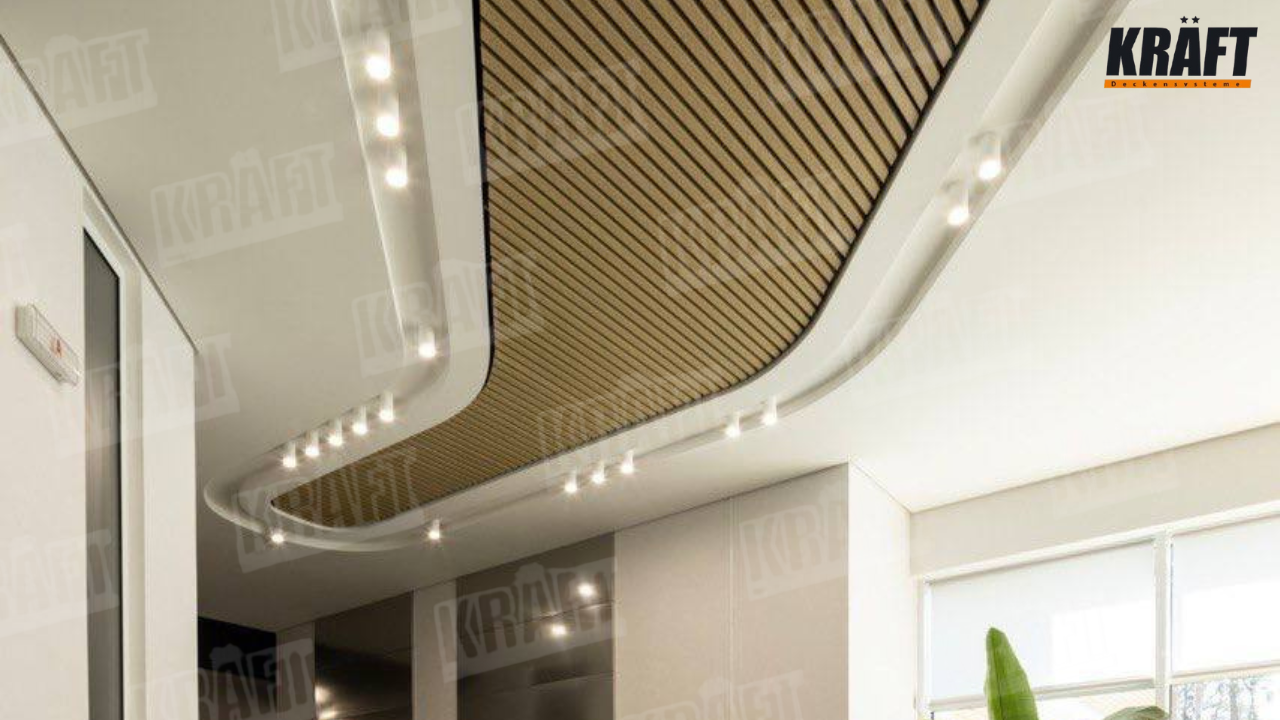 Світильники KRAFT Led, інтегровані в підвісні стелі