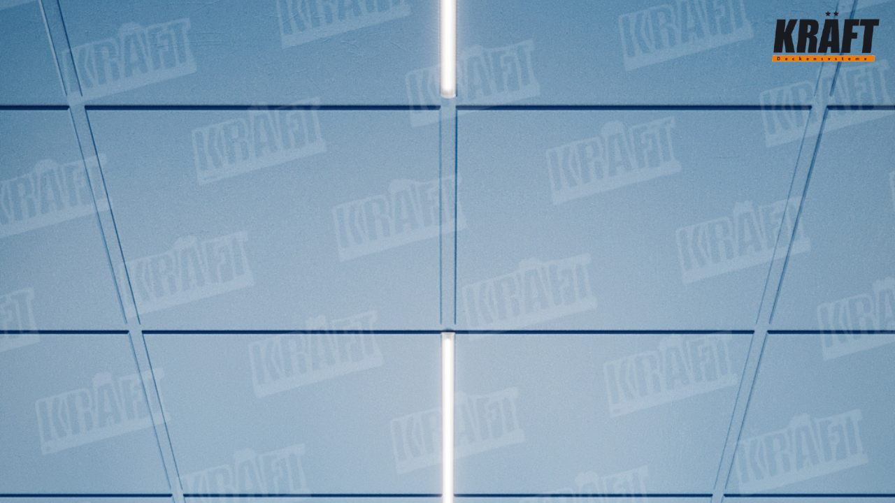 Світильники KRAFT Led, інтегровані в підвісні стелі