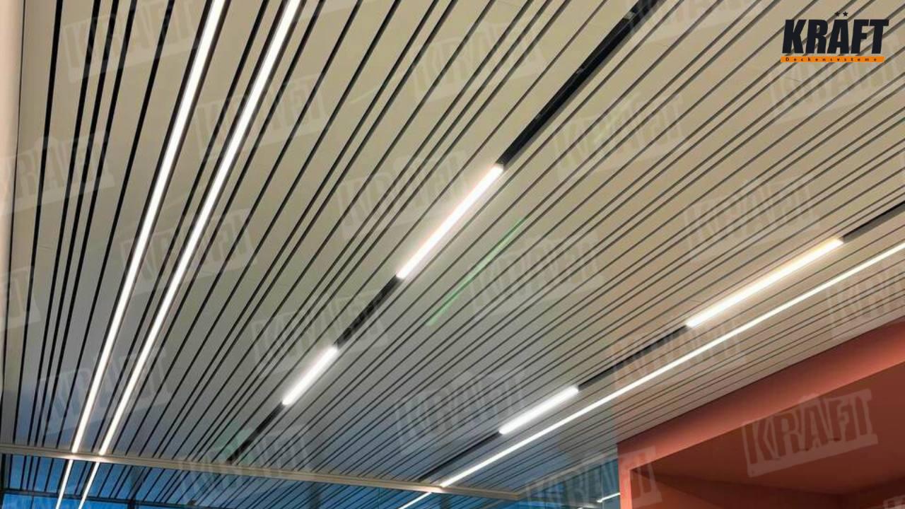 Світильники KRAFT Led, інтегровані в підвісні стелі