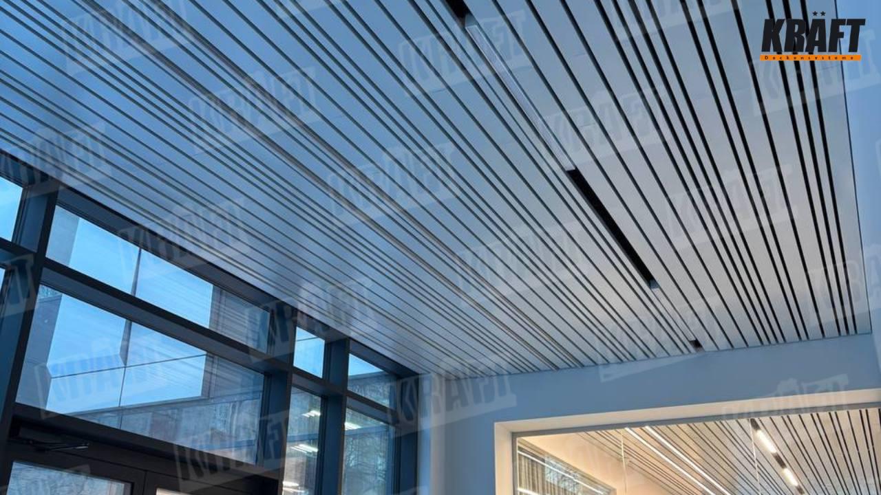 Світильники KRAFT Led, інтегровані в підвісні стелі